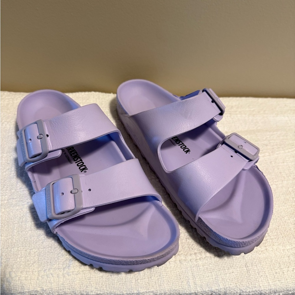 Birkenstock Lavender Double Strap Sandals